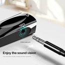 HW2208 HDMI to VGA Converter HD 1080P Adapter with 3.5mm Audio Jack (Black)