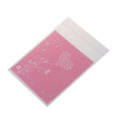 100pcs Clutch bag Purple HEART Bag of Candy Biscuits Gift