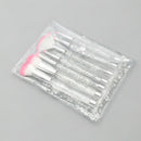 New 7Pcs Glitter Liquid Handle Makeup Brush Set Foundation Blending Power E