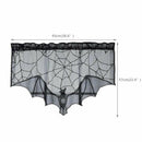 Halloween Decoration Lamp Shades 36x22inch Multifunction Black Lace Spider We Hn