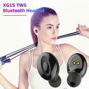 XG15 TWS Bluetooth 5.0 Earphones Wireless Stereo Headphones Sport Headset