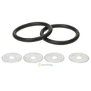 Quick Release Fasteners For Car Bumpers Trunk Fender Hatch Lids Kit Black