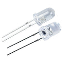50 Pcs 5mm Round White LED Light Emitting Diode Lamps Y6L8