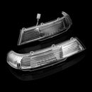 2Pcs Car LED Turn Signal Light Rearview Mirror Light Blinker Indicator Ambe