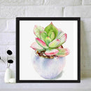5D Diamond Painting Succulent Plant DIY Full Drill Cross Stitch Decor (376)