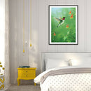 5D DIY Full Drill Diamond Painting Spiritual Bird Cross Stitch (B1048)