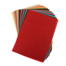 24 Pieces Non Woven Fabric Colorful 1mm Non Woven
