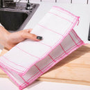 Ultra-Absorbent Gauze Dish Cloth Oil-absorbing Home Kitchen Cleaning Cloths OZ