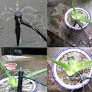 New 10x Black Adjustable Flow Irrigation Drippers 360Â° Emitter Drip System lj