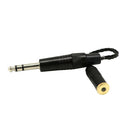 Adapter 4.4mm Female To 6.35mm Male Jack Converter Headphone Cable Audio