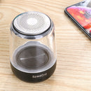 C7 Bluetooth 5.0 Speaker Housing Transparent Acrylic Support  Loudspeaker TF Car