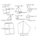 8pcs/Set Snowman House Fondant Cake Mold Sugarcraft Decorating Cookie Mould