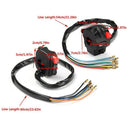 2Pcs Universal 22Mm 7/8 Inch Button Switch Kit Ignition Engine Stop Lamp Ho