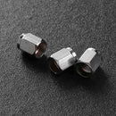 10pcs Chrome Copper Car Motorcycle Wheel Tire Valve Stem Caps Dust Covers A