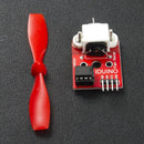 L9110 Fan Motor Control Module with Propeller for Arduino Firefighting Desi