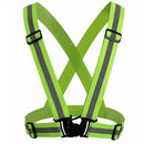 Adjustable Reflective Night Sport Riding Safety Vest Strap Cleaner Jacket Gear