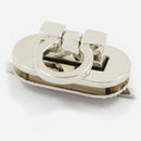 Metal Round Shape Clasp Turn Lock Twist Lock Handbag Bag Purse Hardware Buckle
