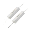 2 Pcs Wire Wound Ceramic Cement Resistor 8 Ohm 20W 5% U8P9
