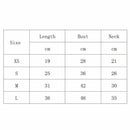 Dog Cat T-Shirt Clothes Vest Tee Cotton Puppy Pet Apparel Costume Coat JackeE1P5