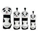 4Pcs Golf Club Head Cover Blade Putter for Wood Driver Fairway Guard Protector