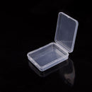 1XS Small Plastic Transparent With Lid Collection Container Case Storage Box 3C