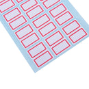 1Pack Self Adhesive Sticky White Label Writable Name Stickers Blank Note Labe Kw