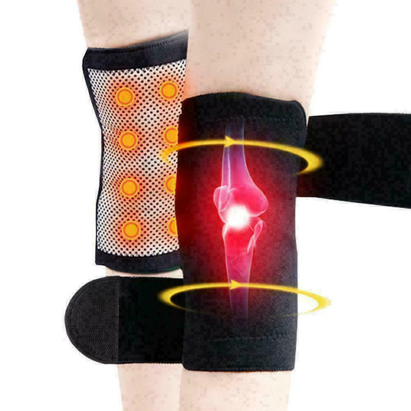 Self Heating Magnetic Knee Brace Pad Thermal Therapy Arthritis Protector D7 H3Y7