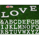 DIY Decorative Wood Alphabet Craft Letters Sign Plaque Wall Hanging Decor A