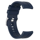 22mm Silicone Wrist Strap Band w/Buckle for Amazfit GTR 47mm (Dark Blue)