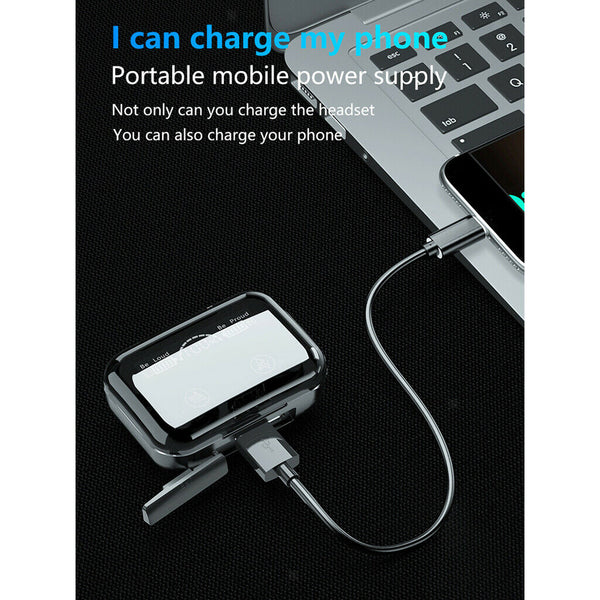 Wireless Earbuds Bluetooth Earphones, Bluetooth 5.0 TWS Stereo Earphones in-Ear