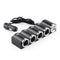 Car Dual USB One For Four Belt Switch Car Cigarette Lighter Charger Double NTC