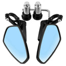 For Motorcycle Aluminum 7/8 Inch 22Mm Bar End Side Rear View Mirror Univers