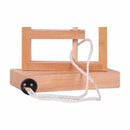 Wooden Threading Loosened Unlock Ring Unlink Untie Rope Logic Puzzle Burr P