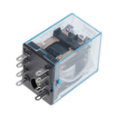 DC 12V 5A Coil Power Relay MY2NJ HH52P-L 8 Pins DPDT LED with Socket Base