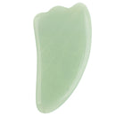 Green Jade Gua Sha Scraping Massage Tool - Hand Made Jade Guasha Board for Home,