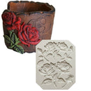 Sugarcraft Rose Slicone Fondant Mold Cake Decor Tools Chocolate Gumpaste Mold  Z