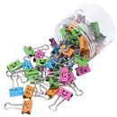 50 x Paper Clips Revolving clips 19mm folder clips in the expression sent b