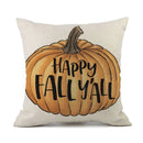 4Pcs/Set Halloween Pillows Cover Decor Pillow Cases Sofa Pumpkin Cushion Co