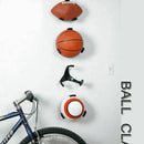 Ball Holder Claw Wall Rack Display for Rugby Soccer Football Basketball Z9Z4
