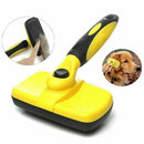 Pet Grooming Brush, Self-Cleaning Slicker Brushes, Best Shedding Tools For