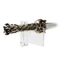 1 Pair Transparent Sword Stand Sword Holder Acrylic Storage Rack for Home Shop