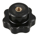 Screw of the female thread of diameter 6 mm type of fastening black star kn Y9K9