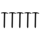 5Pcs/Pack 14.5cm Plastic Tent Peg Nail Tent Stakes for Outdoor Camping Black