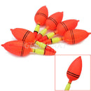6Pcs Fishing Lure Bait Floats Bobbers Slip Tackle Tool Fish Indicators
