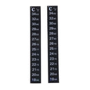 Stick On Thermometer Temperature Gauge Heater Stickers Aquarium fish tankGlas JR