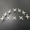 2Mm Level Floor Cross Spacers Tiles Tools Tile Leveling System 200Pcs 2.0Mm