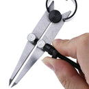 1pc Divide Craft Tool Scribe Carbon Steel Tip Compass Scriber FT