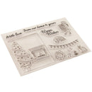 Christmas tree Xmas Gift bags Stamps Clear DIY Craft Photo Album Decorative ME