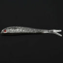 Soft Silicone Tiddler Bait Fishing Worm Fishing Saltwater Fish Lure New Gre S1P3