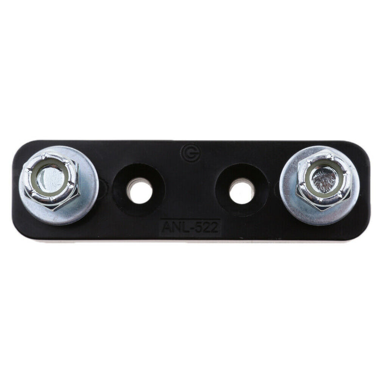 Heavy Duty Inline ANL Fuse Black Holder for 25AMP to 500AMP ANL Fuse